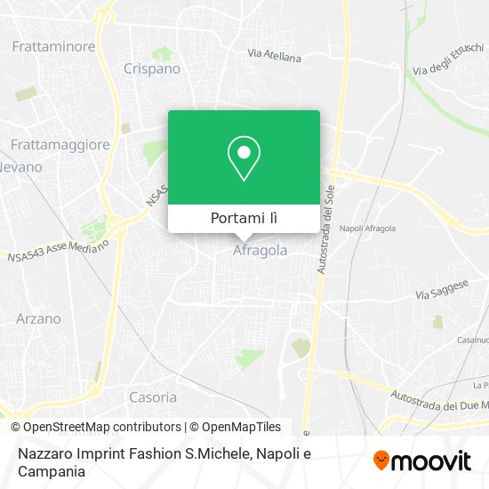 Mappa Nazzaro Imprint Fashion S.Michele