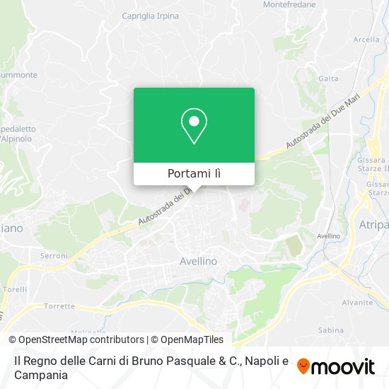 Mappa Il Regno delle Carni di Bruno Pasquale & C.
