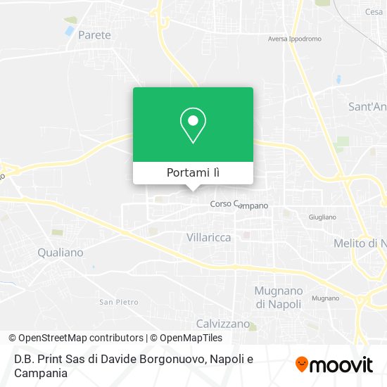 Mappa D.B. Print Sas di Davide Borgonuovo