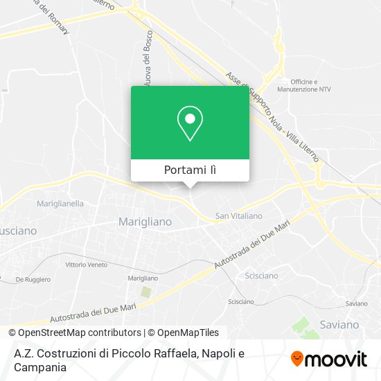 Mappa A.Z. Costruzioni di Piccolo Raffaela