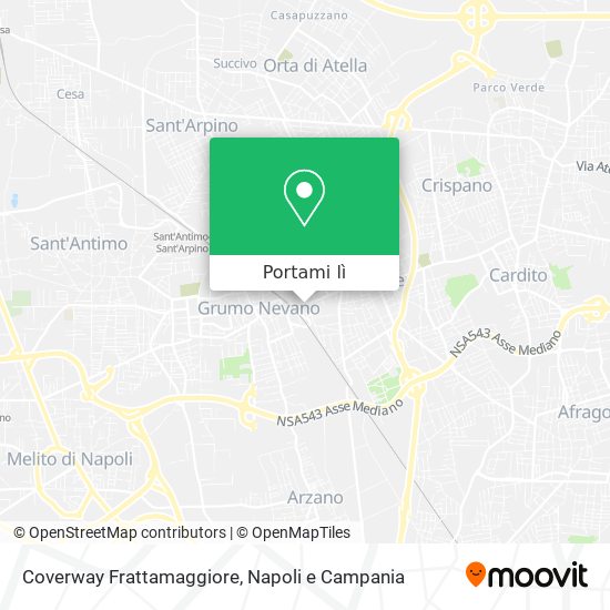 Mappa Coverway Frattamaggiore