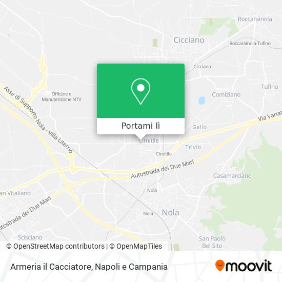 Mappa Armeria il Cacciatore