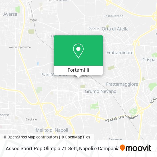 Mappa Assoc.Sport.Pop.Olimpia 71 Sett