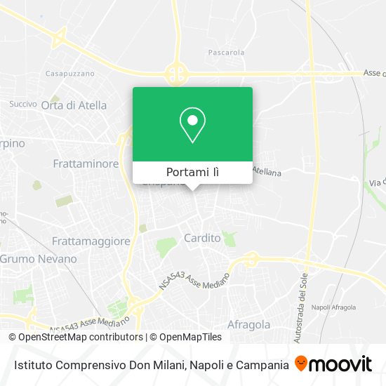 Mappa Istituto Comprensivo Don Milani
