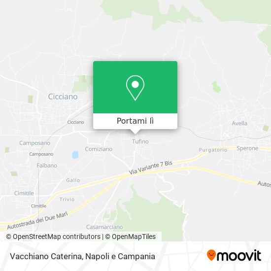 Mappa Vacchiano Caterina