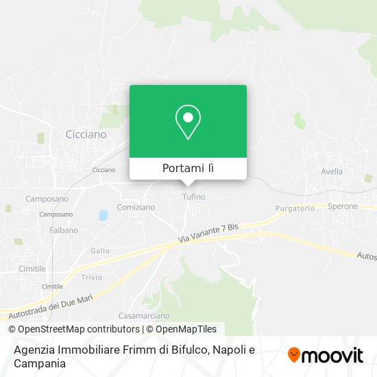 Mappa Agenzia Immobiliare Frimm di Bifulco