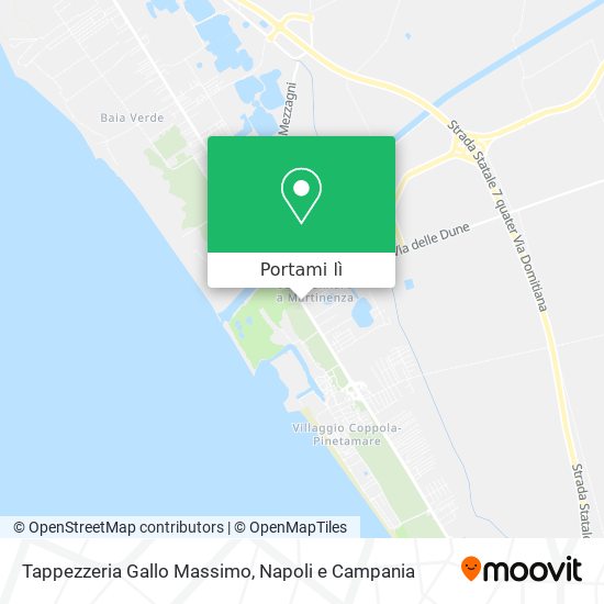 Mappa Tappezzeria Gallo Massimo