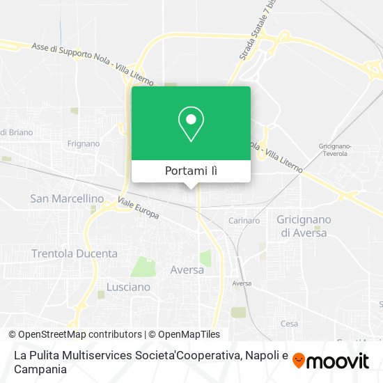 Mappa La Pulita Multiservices Societa'Cooperativa