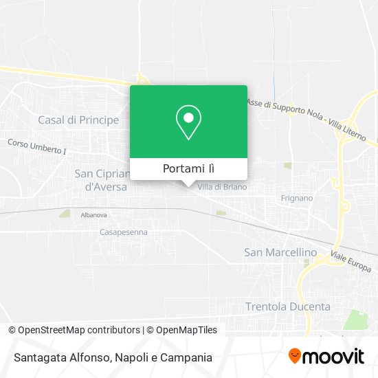 Mappa Santagata Alfonso