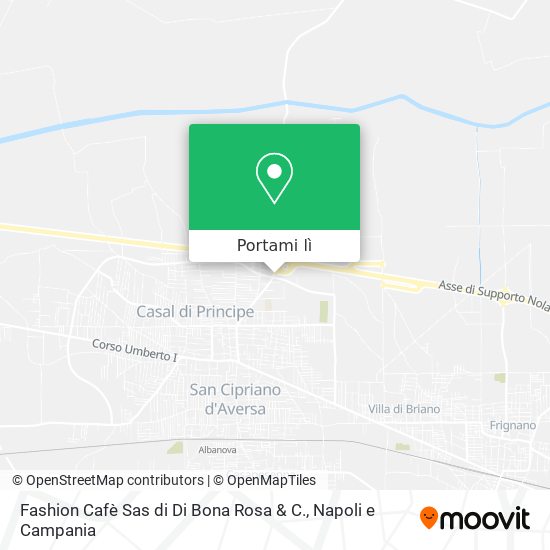 Mappa Fashion Cafè Sas di Di Bona Rosa & C.