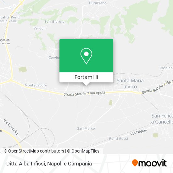 Mappa Ditta Alba Infissi