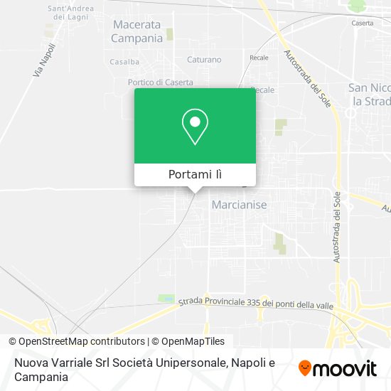 Mappa Nuova Varriale Srl Società Unipersonale