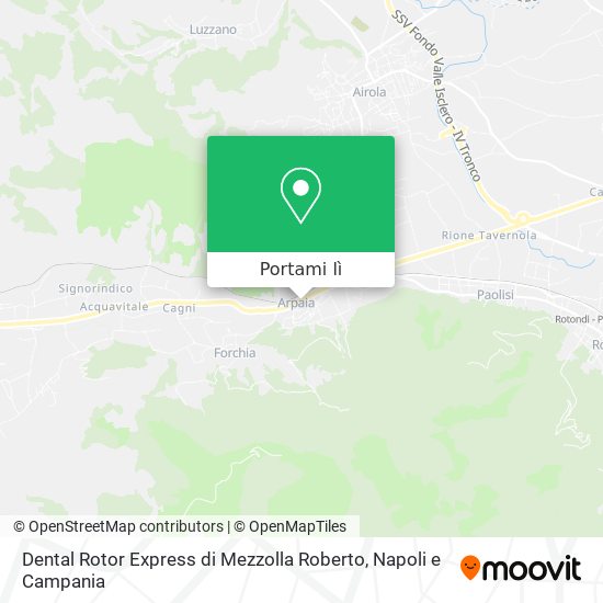 Mappa Dental Rotor Express di Mezzolla Roberto