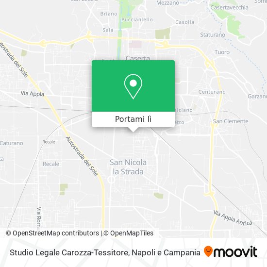 Mappa Studio Legale Carozza-Tessitore