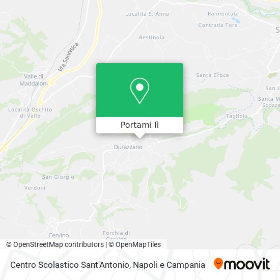 Mappa Centro Scolastico Sant'Antonio