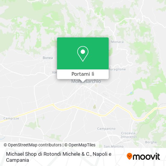 Mappa Michael Shop di Rotondi Michele & C.