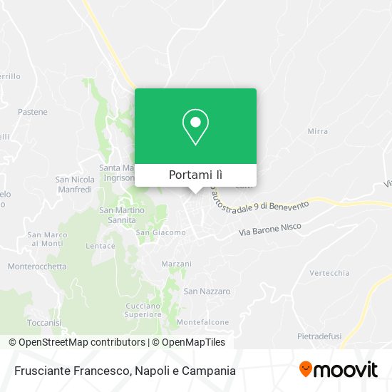 Mappa Frusciante Francesco
