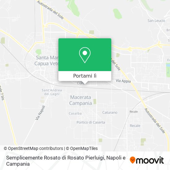 Mappa Semplicemente Rosato di Rosato Pierluigi