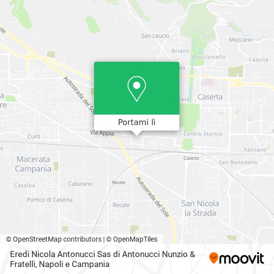 Mappa Eredi Nicola Antonucci Sas di Antonucci Nunzio & Fratelli