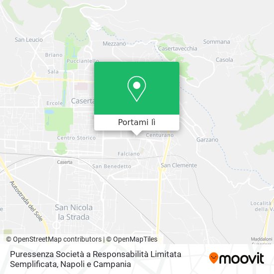 Mappa Puressenza Società a Responsabilità Limitata Semplificata