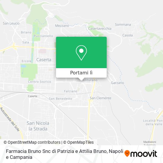 Mappa Farmacia Bruno Snc di Patrizia e Attilia Bruno