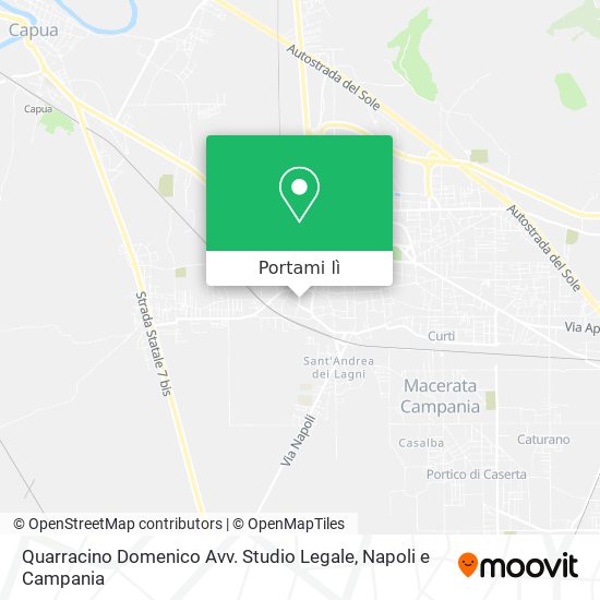 Mappa Quarracino Domenico Avv. Studio Legale