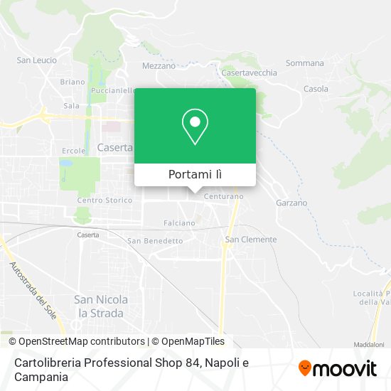 Mappa Cartolibreria Professional Shop 84
