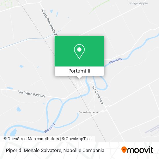 Mappa Piper di Menale Salvatore