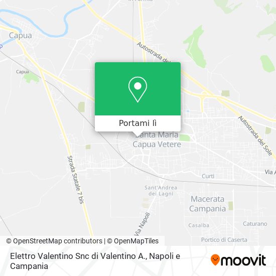 Mappa Elettro Valentino Snc di Valentino A.