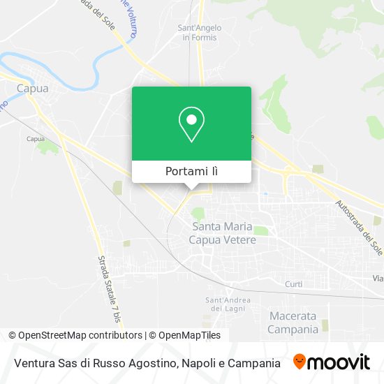Mappa Ventura Sas di Russo Agostino