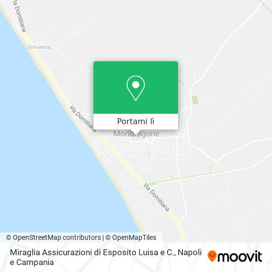 Mappa Miraglia Assicurazioni di Esposito Luisa e C.