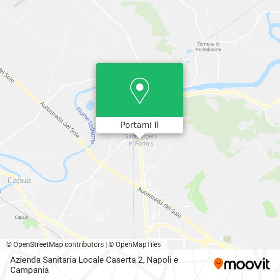 Mappa Azienda Sanitaria Locale Caserta 2