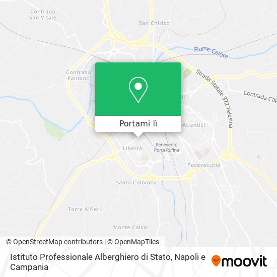 Mappa Istituto Professionale Alberghiero di Stato