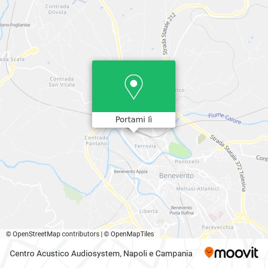 Mappa Centro Acustico Audiosystem
