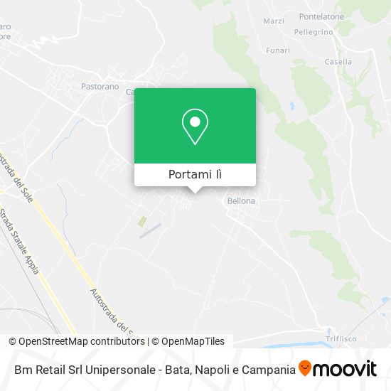 Mappa Bm Retail Srl Unipersonale - Bata