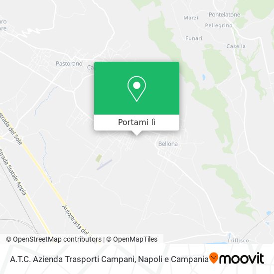 Mappa A.T.C. Azienda Trasporti Campani