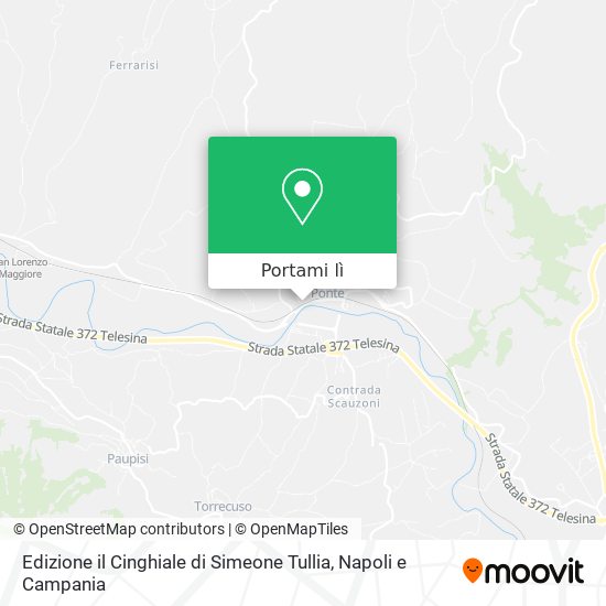 Mappa Edizione il Cinghiale di Simeone Tullia