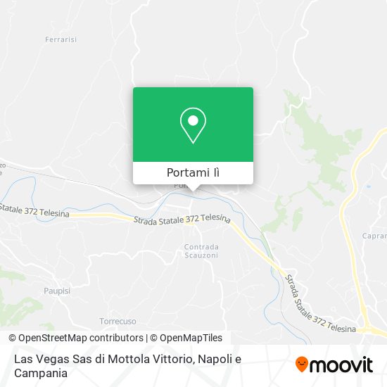 Mappa Las Vegas Sas di Mottola Vittorio