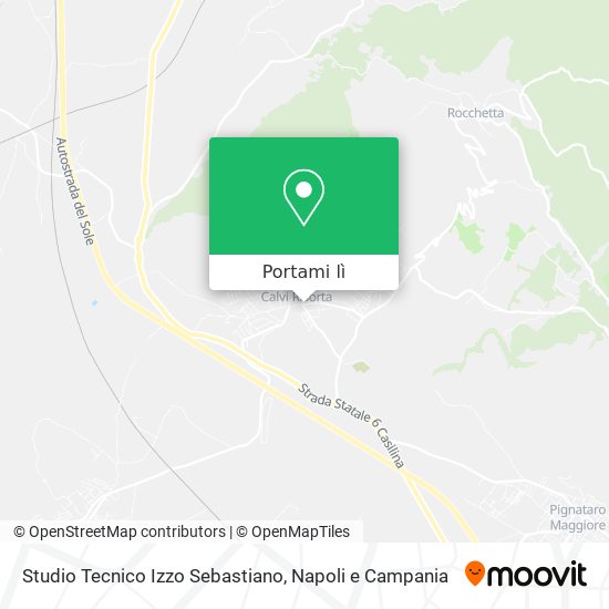 Mappa Studio Tecnico Izzo Sebastiano