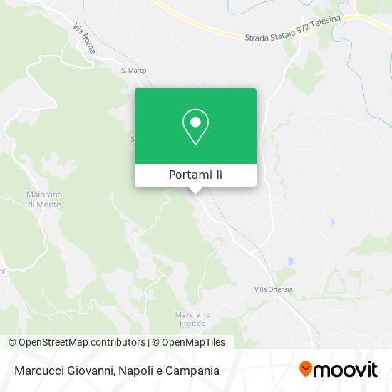 Mappa Marcucci Giovanni