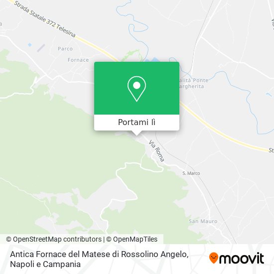 Mappa Antica Fornace del Matese di Rossolino Angelo