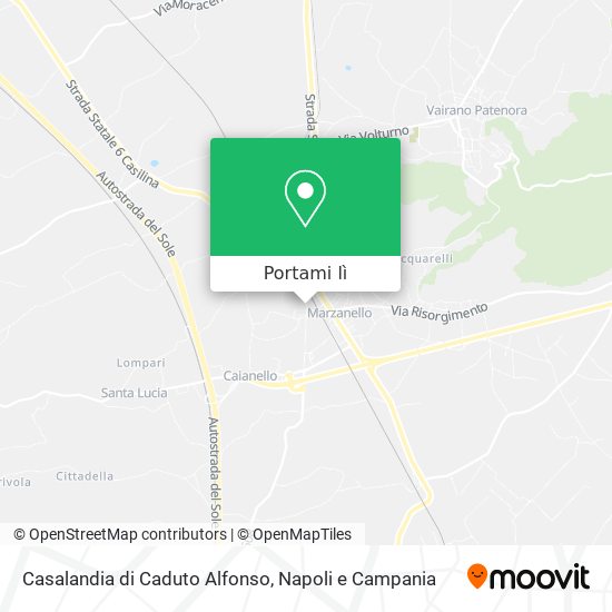 Mappa Casalandia di Caduto Alfonso