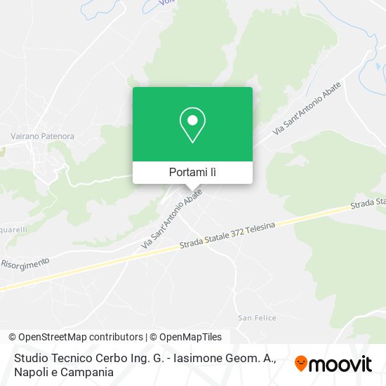 Mappa Studio Tecnico Cerbo Ing. G. - Iasimone Geom. A.
