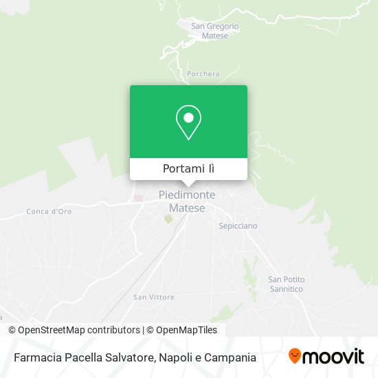 Mappa Farmacia Pacella Salvatore