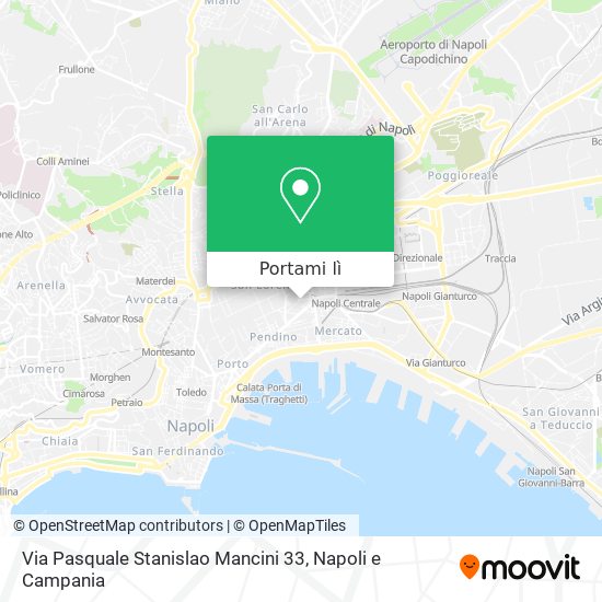 Mappa Via Pasquale Stanislao Mancini 33