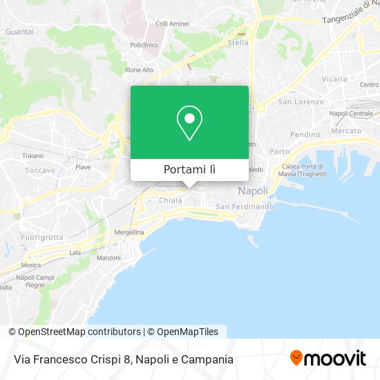 Mappa Via Francesco Crispi 8