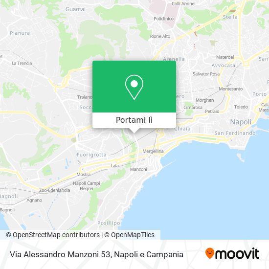 Mappa Via Alessandro Manzoni 53