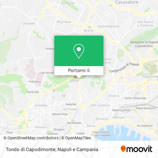 Mappa Tondo di Capodimonte