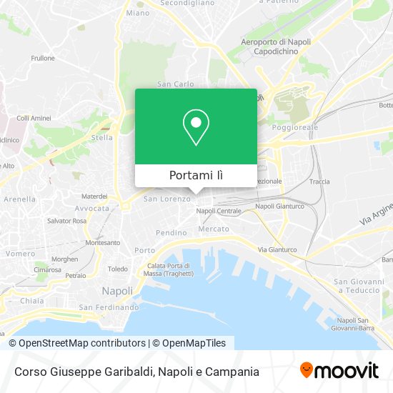 Mappa Corso Giuseppe Garibaldi