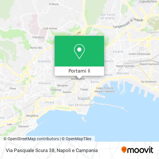 Mappa Via Pasquale Scura  38